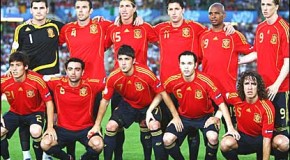 Spain on their way to South Africa