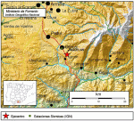 IGN map shows the quake's epicentre near Durcal, between Niguelas and Lecrin