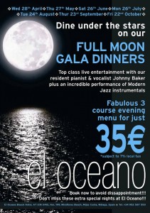Full Moon Gala Dinner