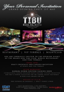 Tibu - Grand Opening Party