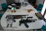 Weapons seized in Estepona