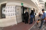 Jobseekers at the Marbella office of the Andaluz Employment Service. Many finding low-paying, part-time work still need aid.