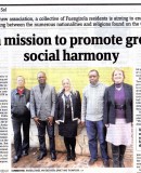 Wendy Van der Veen - On a mission to promote greater social harmony. Sur In English
