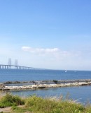 The Bridge Connecting Malmö to Copenhagen