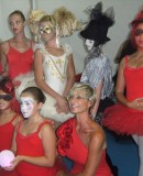 Manuela with her dancers from FAMA