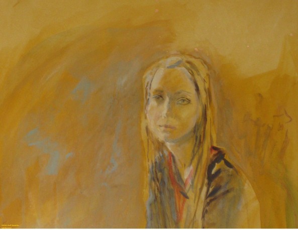 Auli, a detail of a portrait of Telli