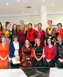 Teachers dressing up to celebrate Chinese New Year