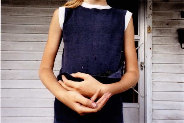 Mark Cohen -  Girl holding blackberries, 2008
