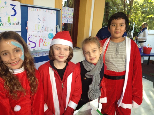 Pupils got into the festive spirit at BSM last Friday