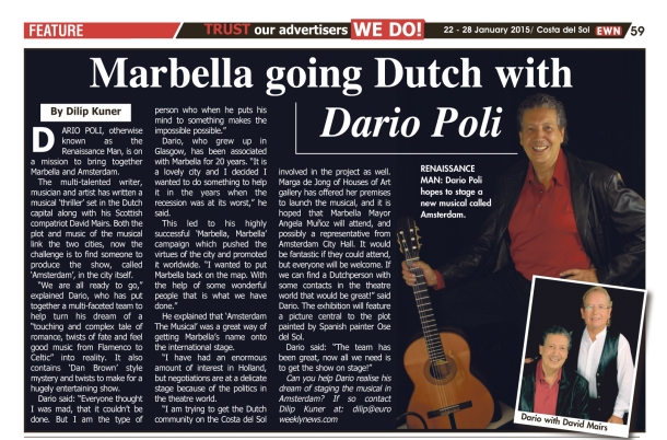 Dario Euro Weekly 22 January 2015