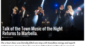 Talk of the Town â Â´Music of the NightÂ´ returns to Marbella.