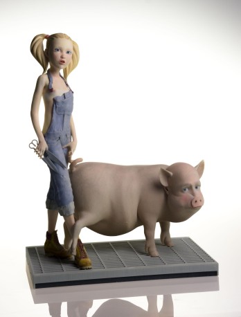 Eric van Straaten is an independent artist, specialized in 3D printed sculptures
