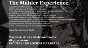 XVI TEMPORADA 2019/2020 MÃSICA CON ENCANTO - PRESENTA EL TALLER MUSICAL THE MAHLER EXPERIENCE