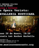 MÃºsica con Encanto Presenta - Cursos y Talleres: LA OPERA VERISTA / CAVALLERIA RUSTICANA Y PAGLIACCI